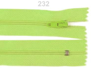 Reißverschluss Spirale Breite 3 mm Länge 20 cm pinlock Heugrün
